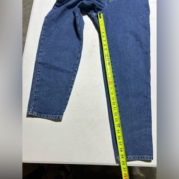 VINTAGE New York Jeans Size 12 Relaxed Fit Baggy High Rise Retro Shortened 90s - Picture 5 of 7